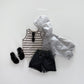 bonito cutting denim shorts (70-140cm)