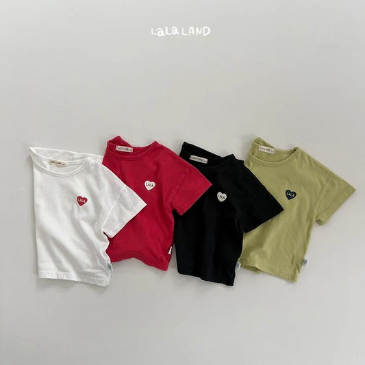 Lalaland lala heart short sleeve tee (75-120cm)