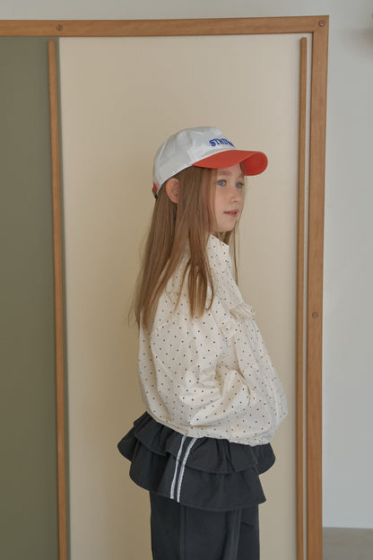 momoann dot zip up (90-140cm)