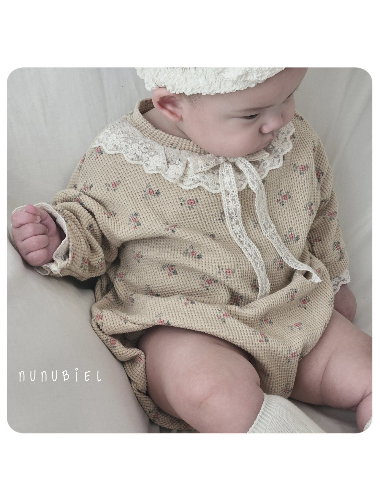 nunubiel bebe rose suit (3-18m)