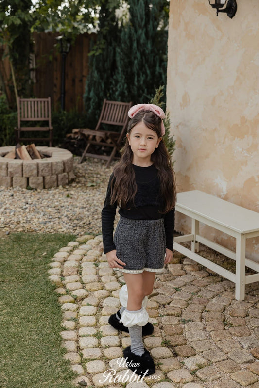 Urban Rabbit 小香風毛呢短褲 (80-140cm)