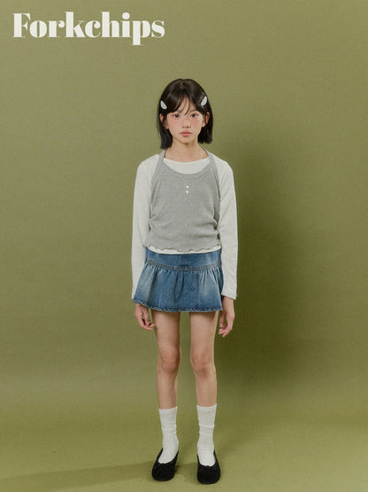 FORKCHIPS hug grade tee (95-160cm)