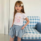 ELLYMOLLY shell crop tee (90-145cm)