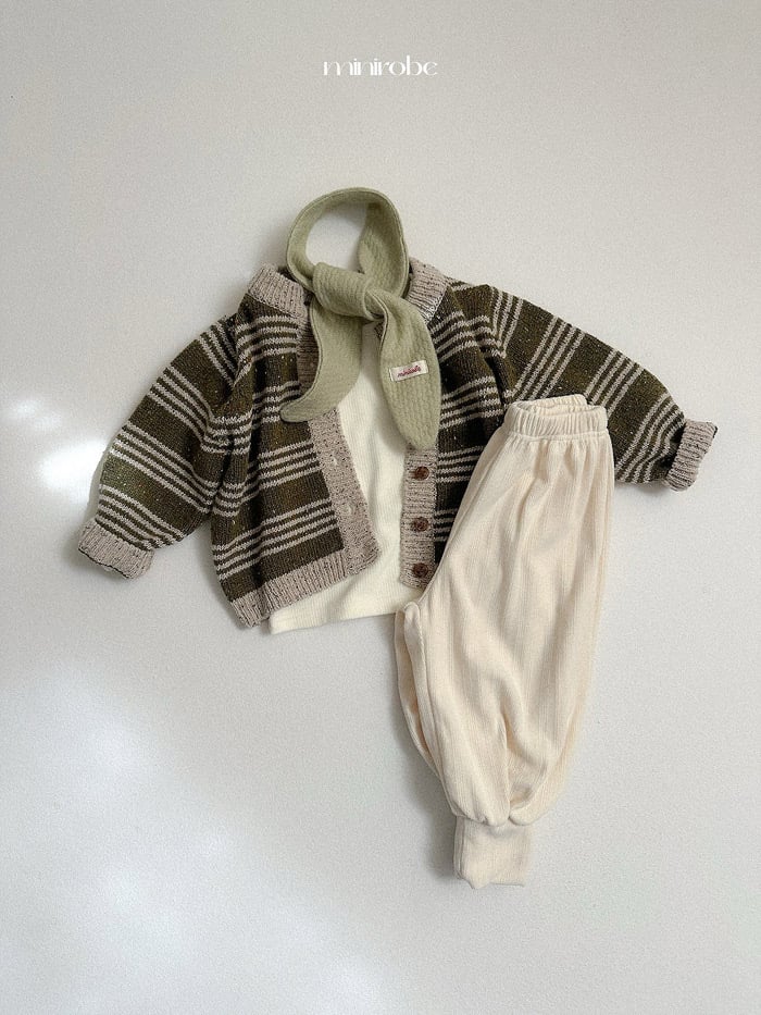 minirobe line knit cardigan (75-110cm)
