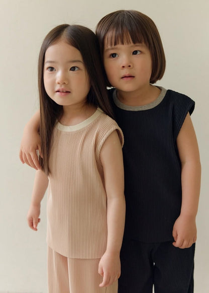 Dailybebe 每年夏季熱賣皺摺套裝 (75-140cm)