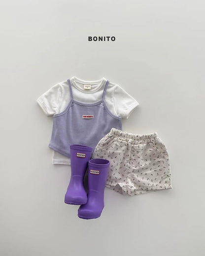 Bonito flower shorts (~80-140cm)