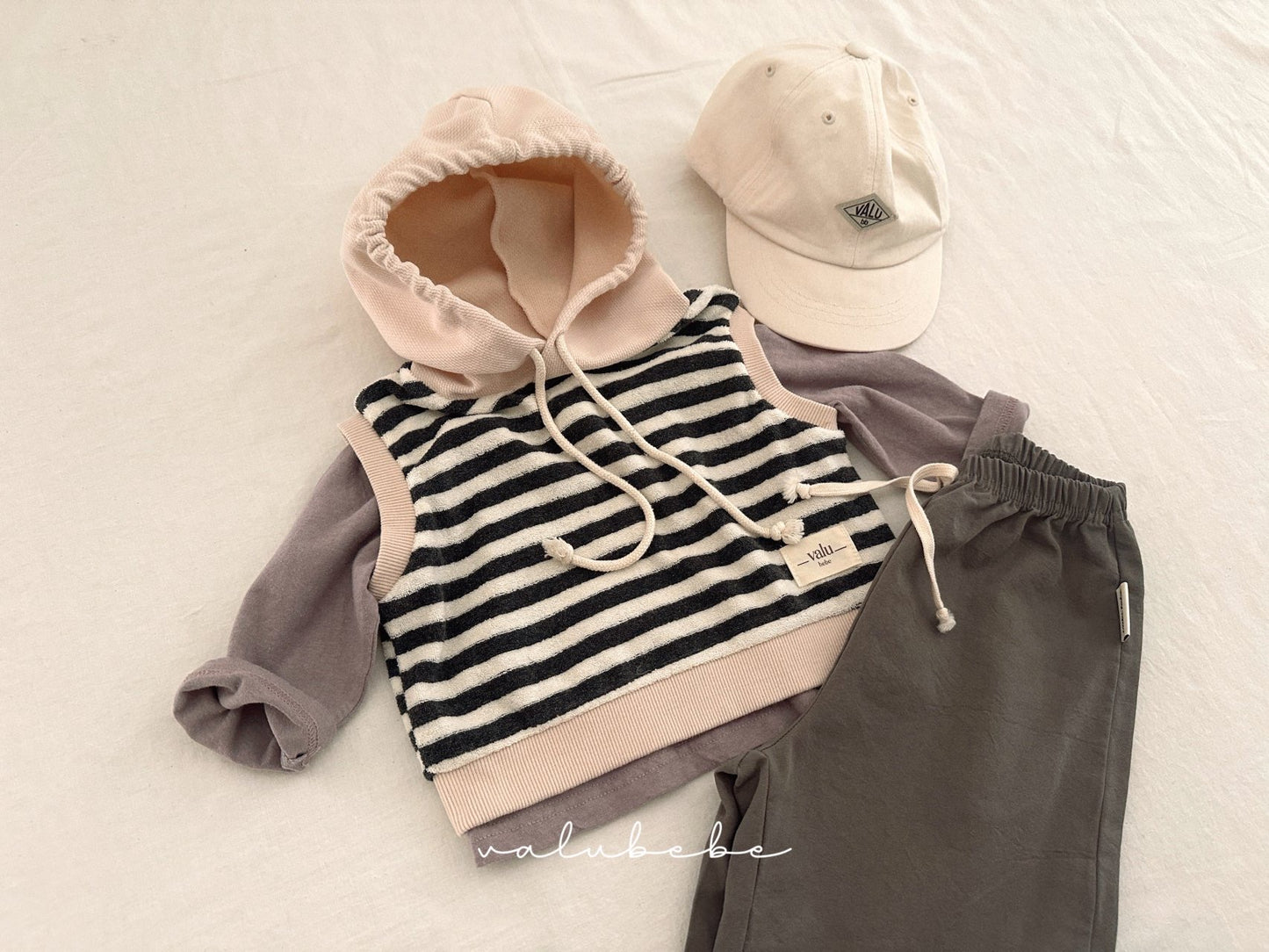 valubebe terry hood vest(60-110)