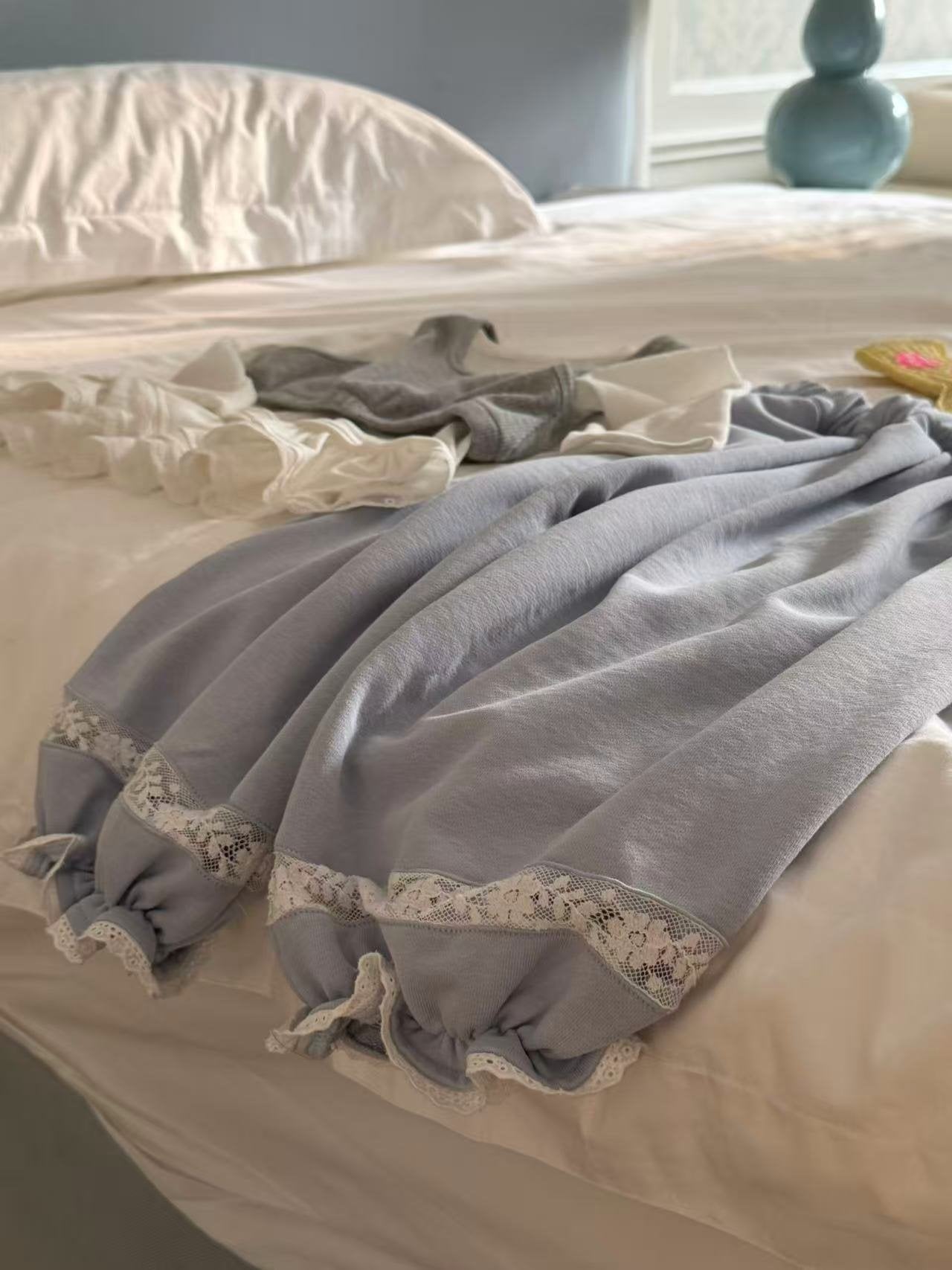 aiai blue milk jogger pants (95-140cm)