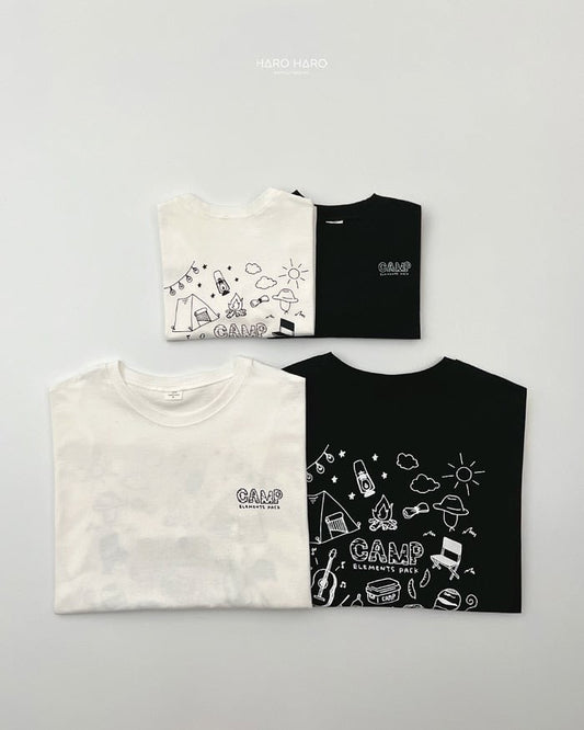HAROHARO Camping Tee (kids & adult)