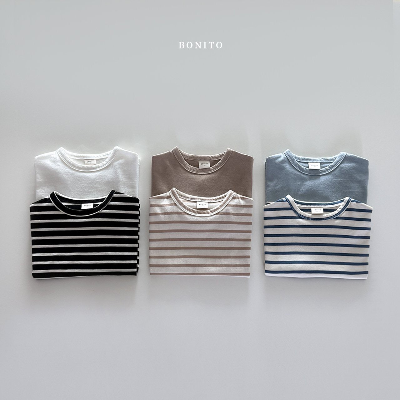 bonito 1+1 short sleeve t-shirt(70-140cm)