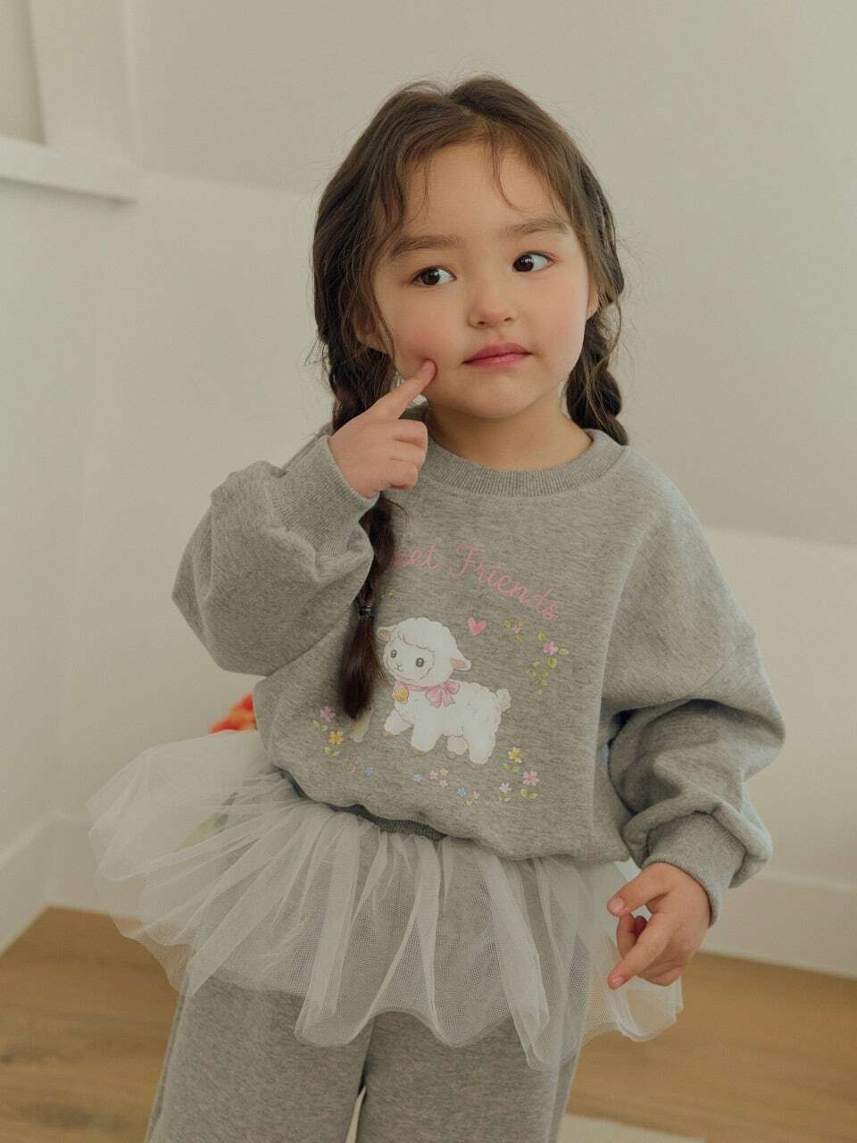 DAILYBEBE sweetie tutu SET-UP (75-145cm)
