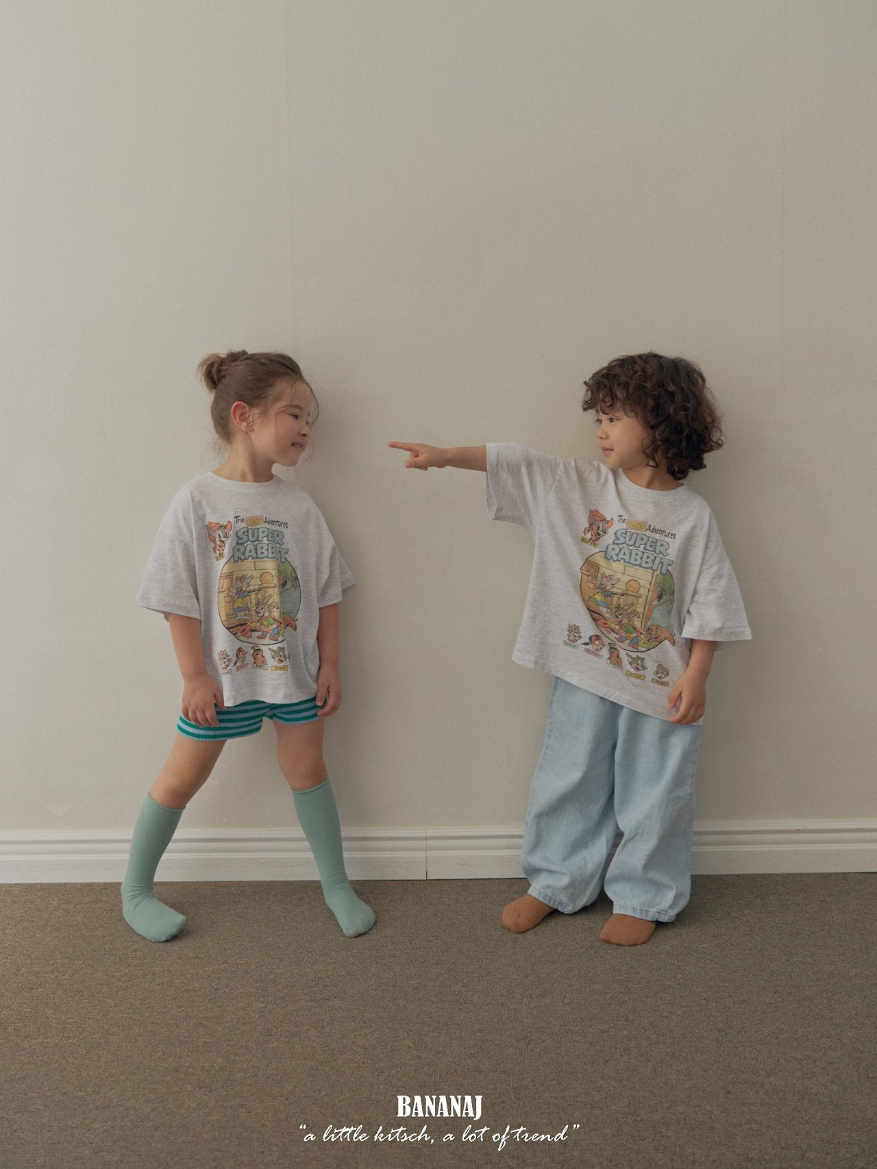 BANANAJ super rabbit t ( kids & adult )
