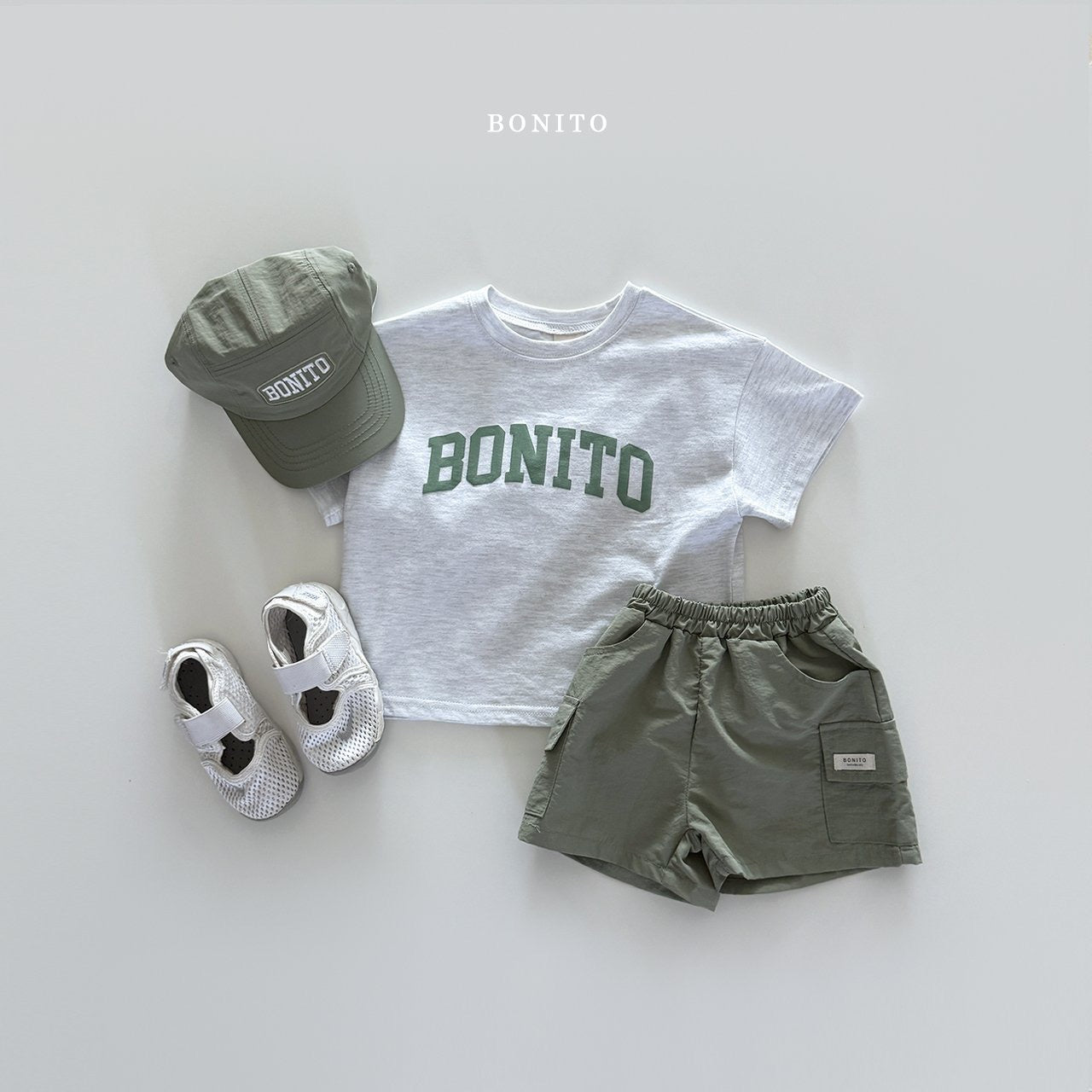 bonito cargo pocket shorts (70-140cm)