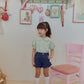 melikey linen frill shorts (80-140cm)