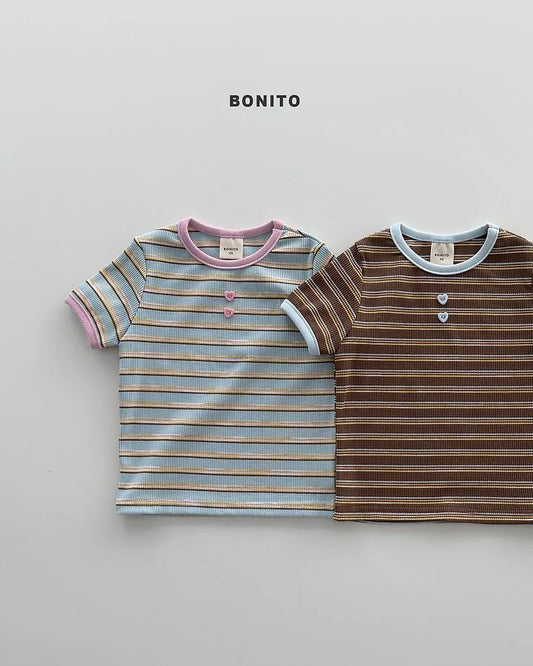 Bonito ST Ribbed t-shirt (~80-140cm)