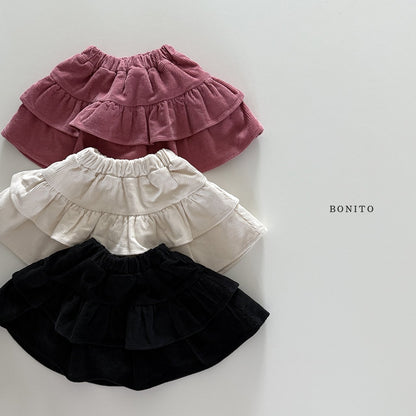 bonito corduroy cancan skirt (~80-140cm)