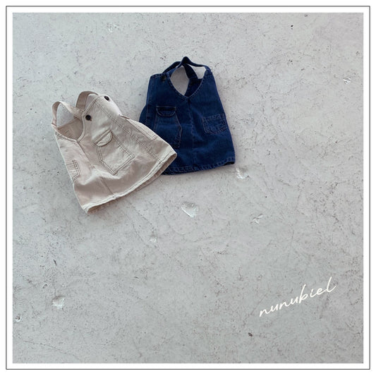 nunubiel pocket denim dress (75-120cm)