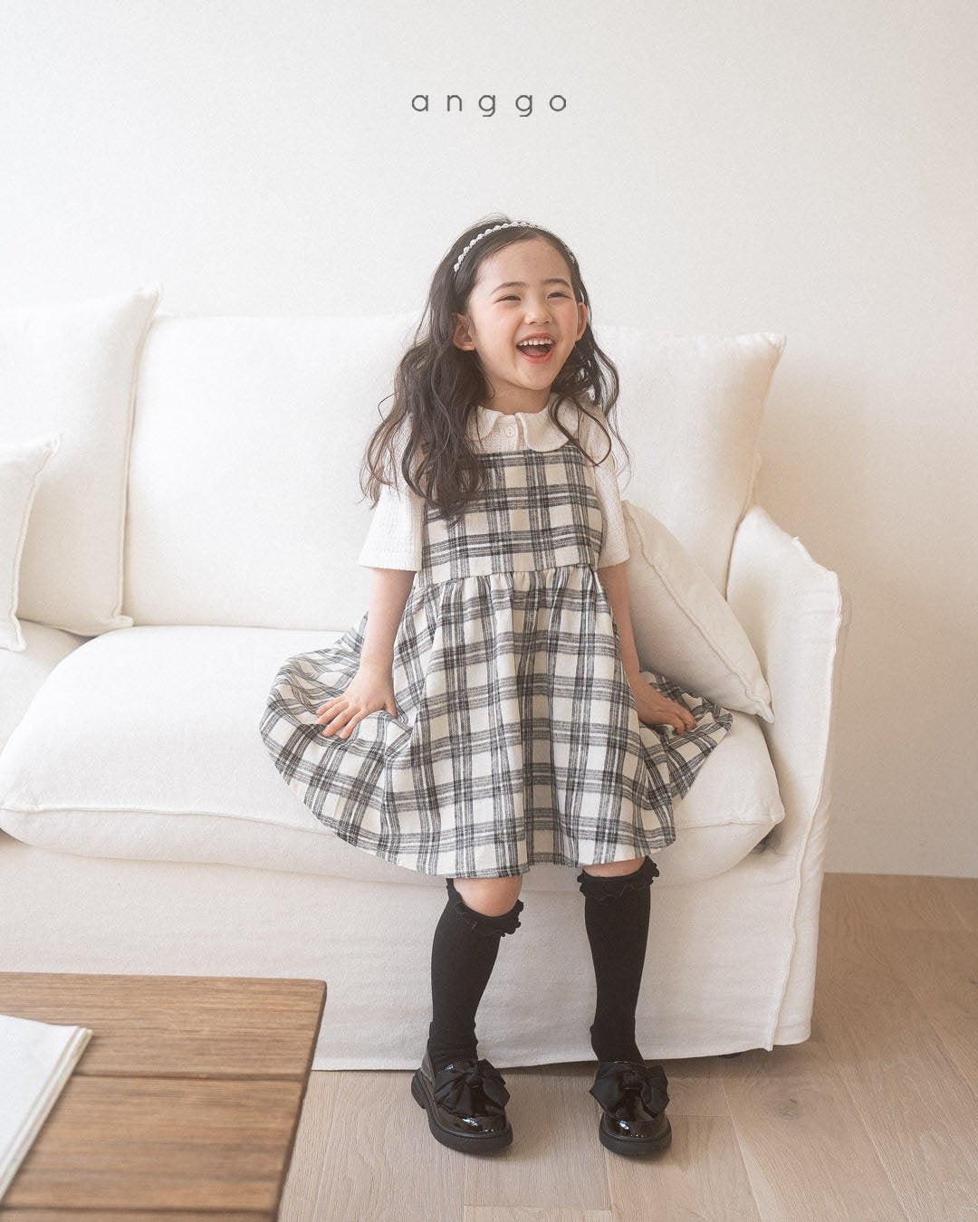 anggo chocolate dress (80-120cm)