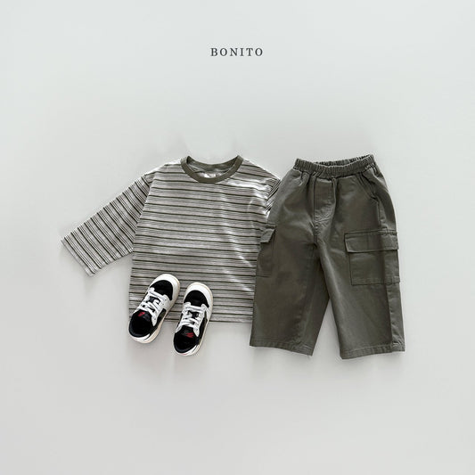 bonito collar tone on tone st tee (~80-140cm)