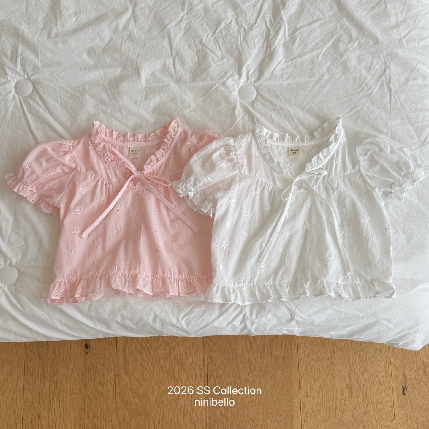 ninibello rosie embroidered blouse (80-130cm)