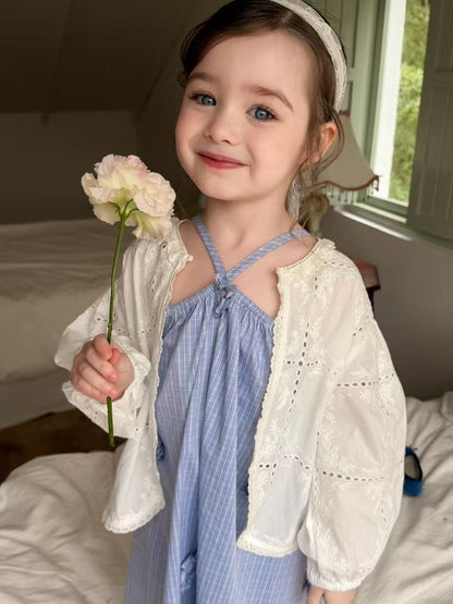 aiai romance punching cardigan (95-140cm)