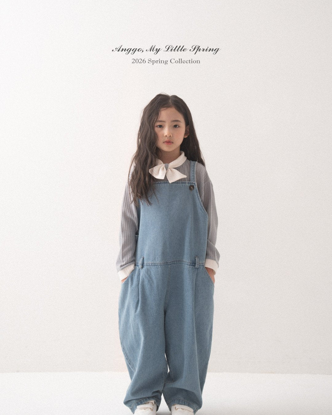 anggo cream bun t-shirt (80-120cm)