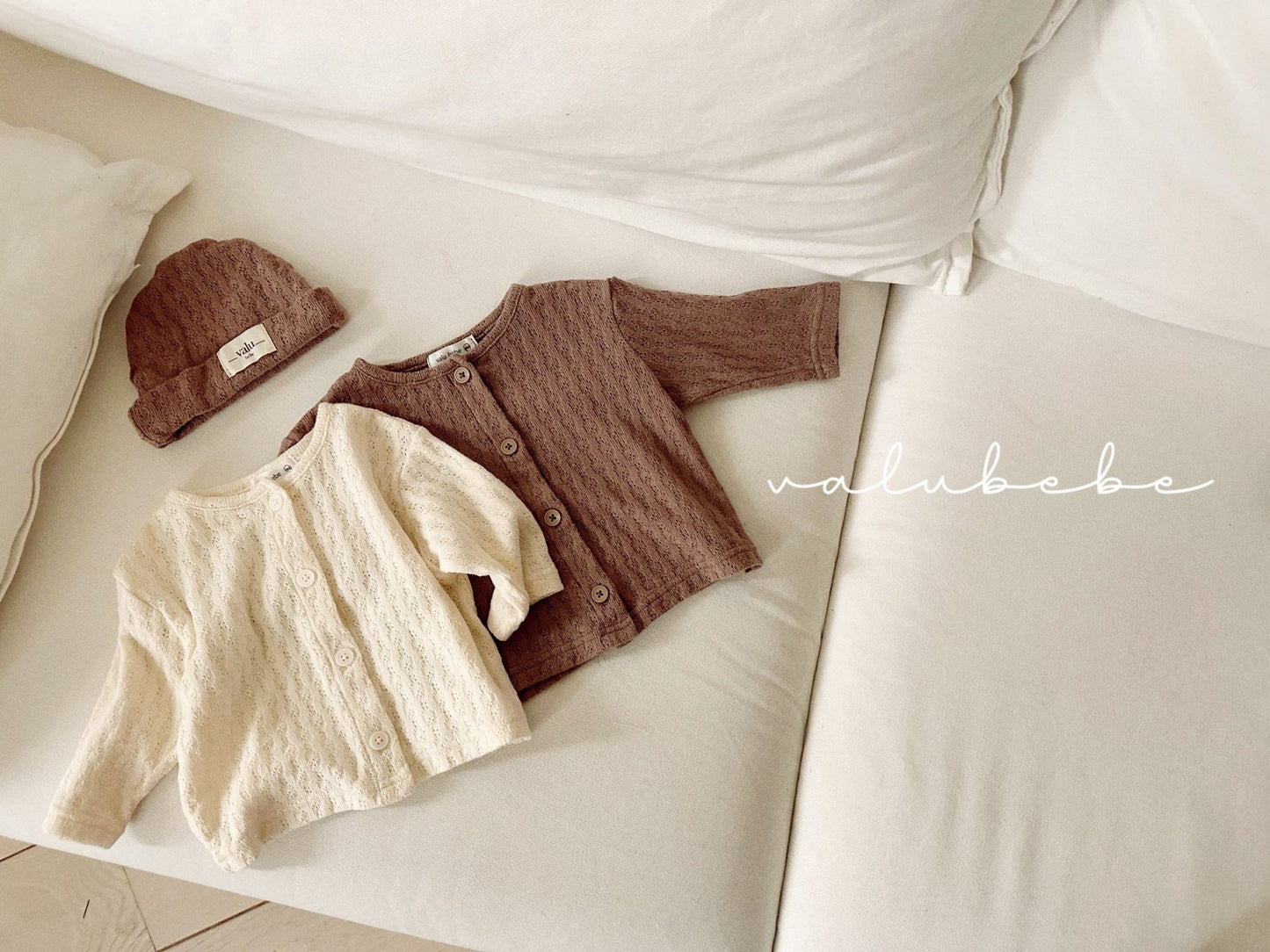 valubebe ale jacquard cardigan (6-24m)