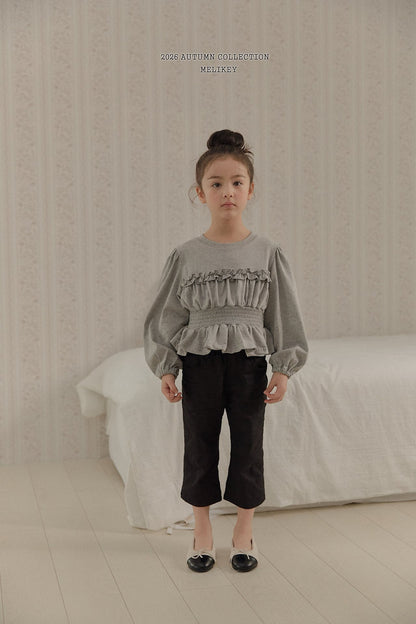 melikey smoke frill t (~80-140cm)