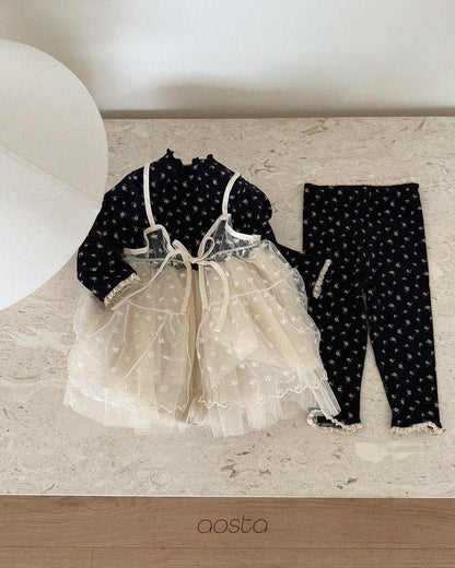 Aosta camellia leggings (~70-115cm)