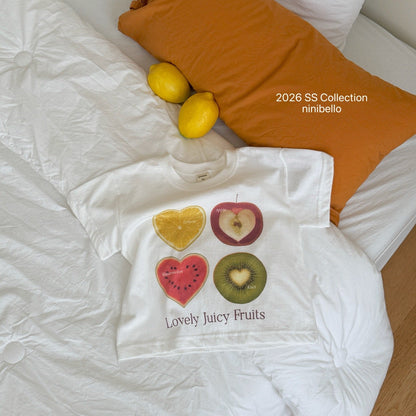 ninibello juicy sweet short sleeve tee (80-130cm)