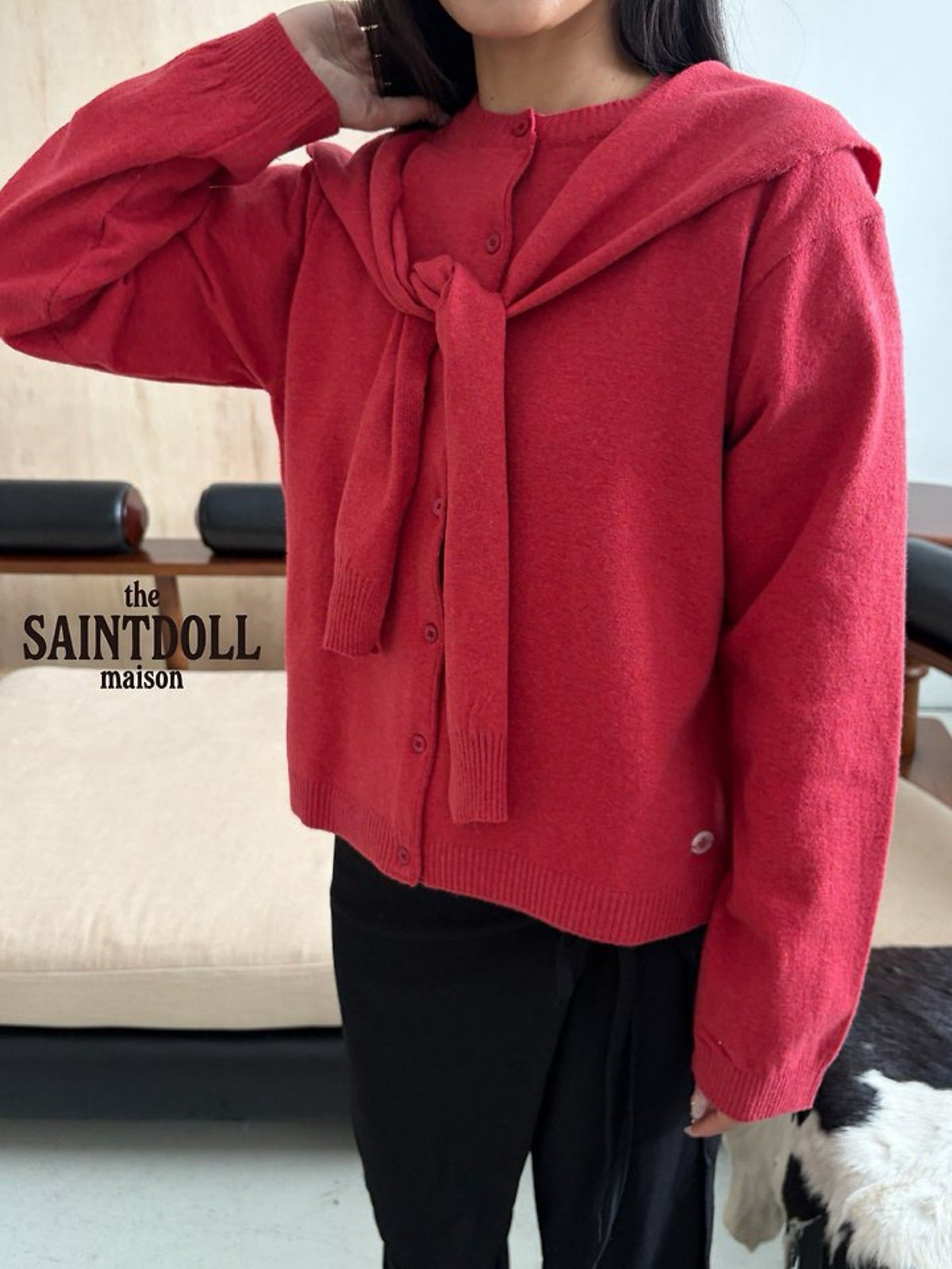 saintdoll knit shawl (kids & mom)