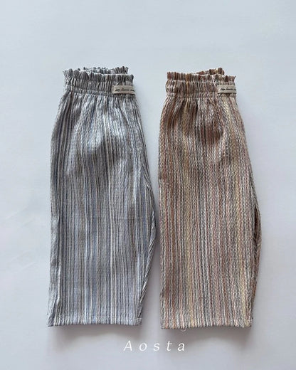 Aosta cool linen pants (~70-115cm)