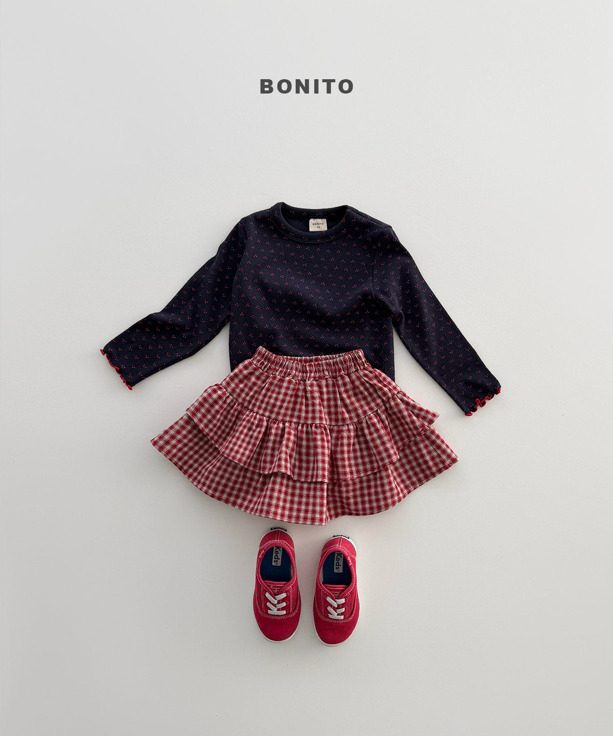 bonito eyelet tee (~80-140cm)