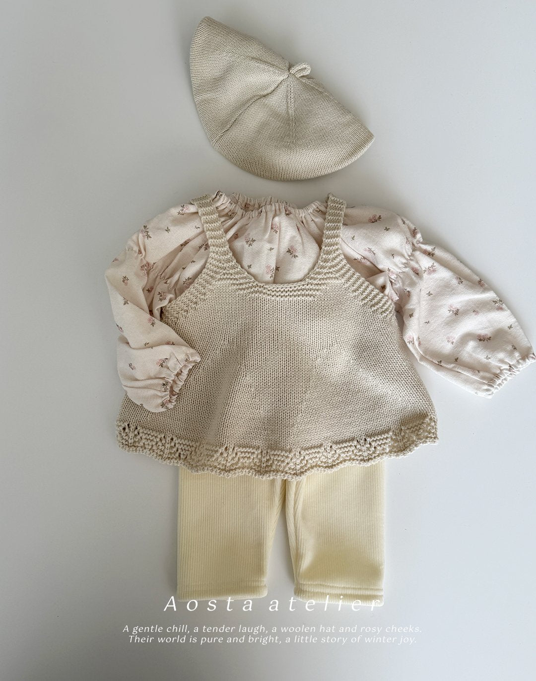 Aosta knit blouse (~80-115cm)