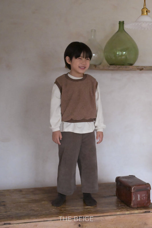 the beige vizo span pants (80-120cm)