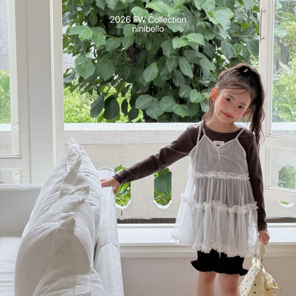 ninibello bib rib tee (80-130cm)