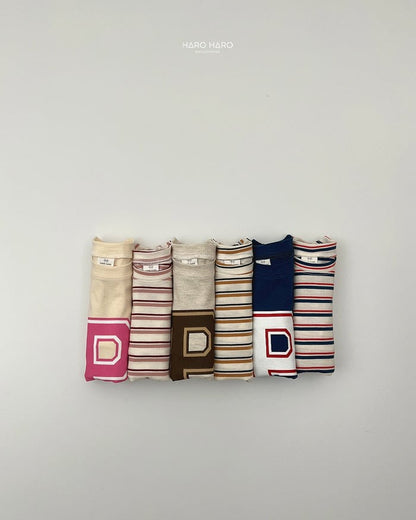 HAROHARO 1+1 point logo tee (85-140cm)