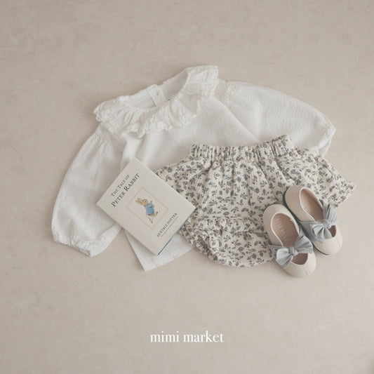 mimi market ray collar blouse (75-90cm)