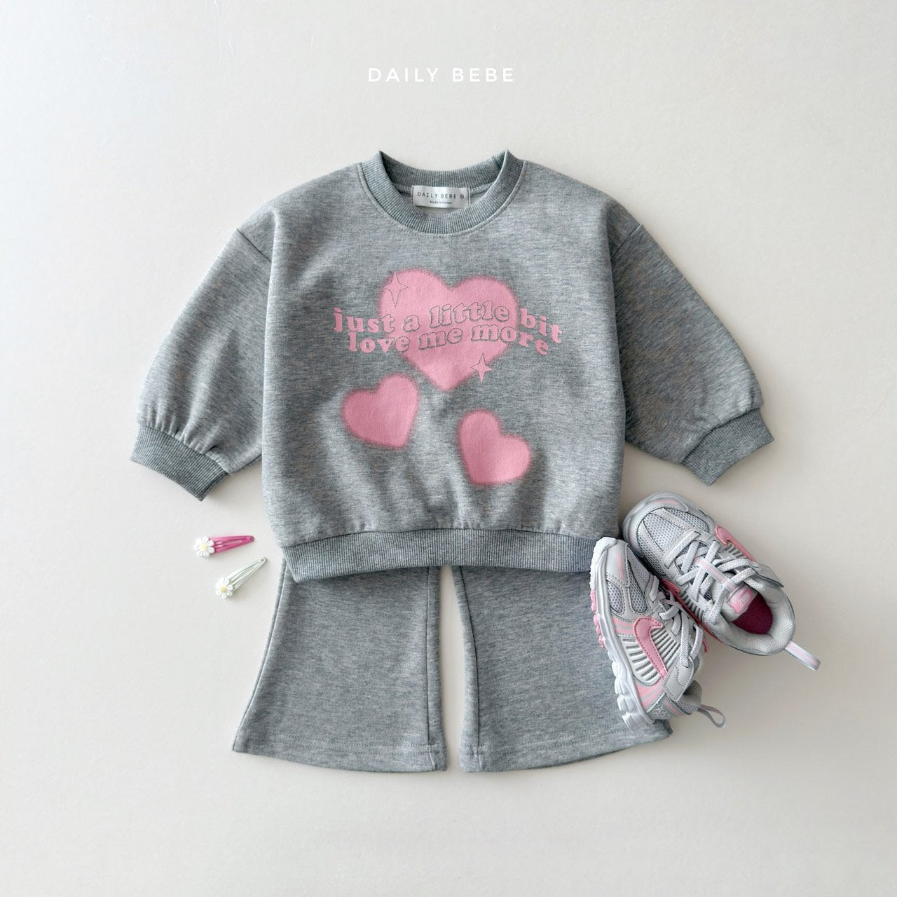 DAILYBEBE love me boots-cut SET-UP (75-145cm)