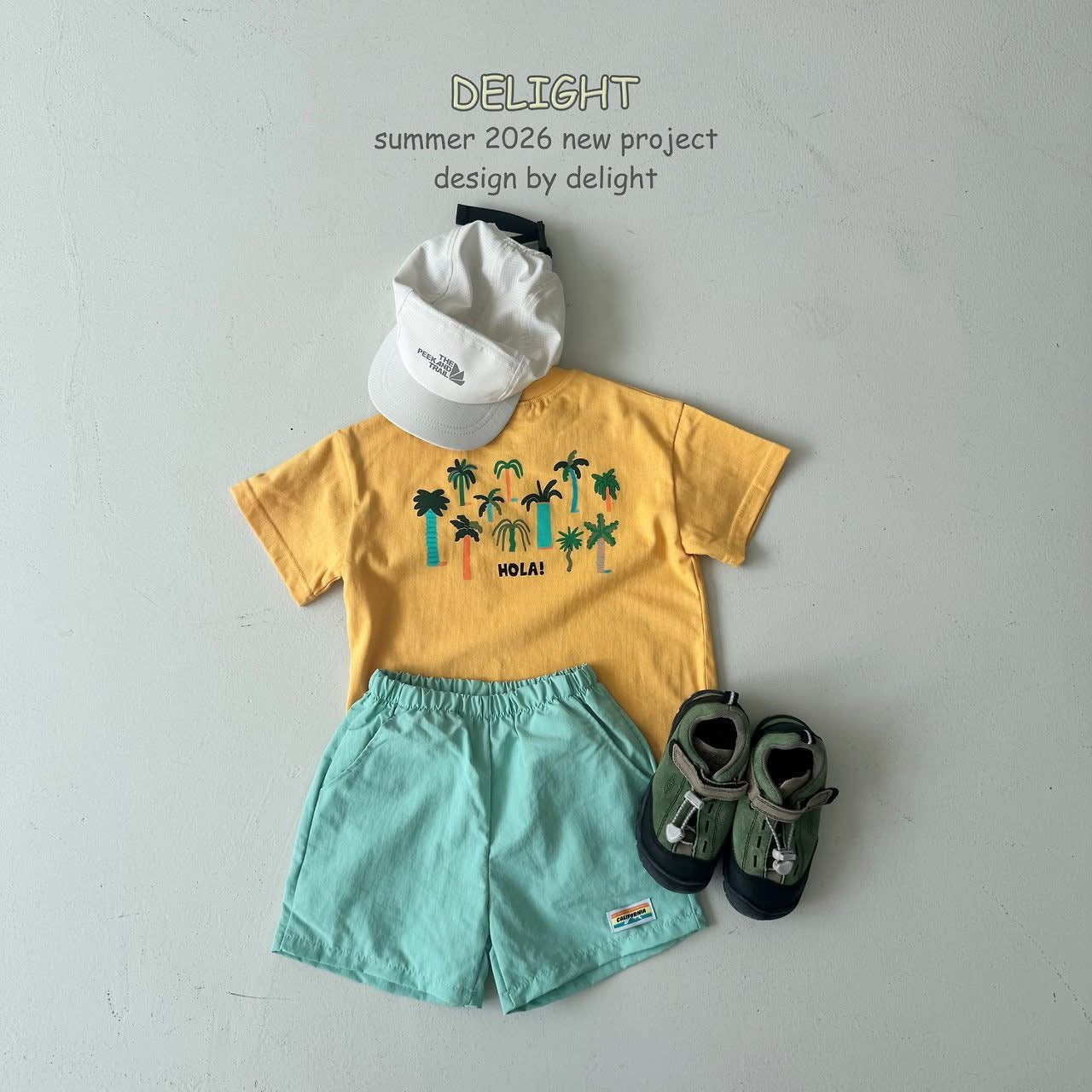 Delight 親子款夏威夷椰子樹Tee (85-148cm)