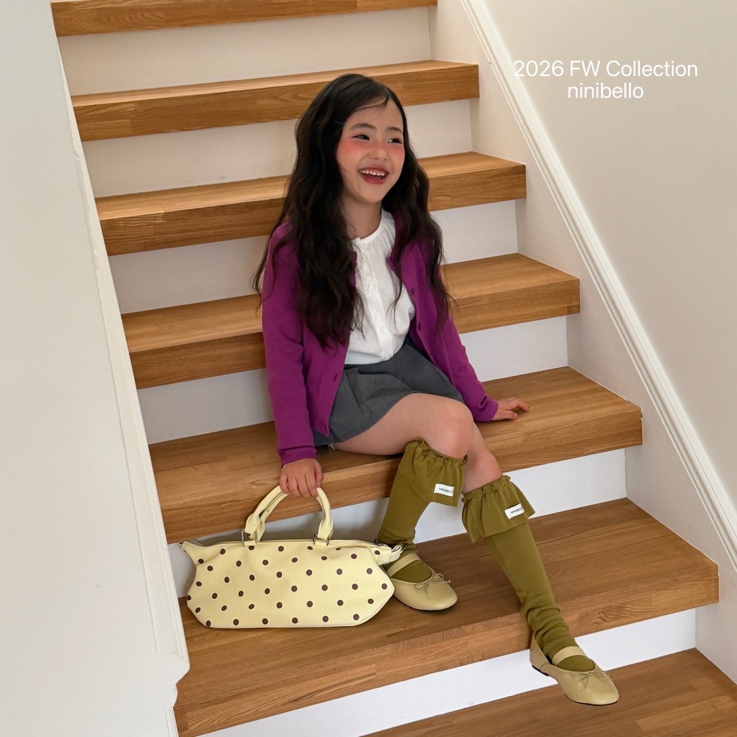 ninibello pinter frill knee socks