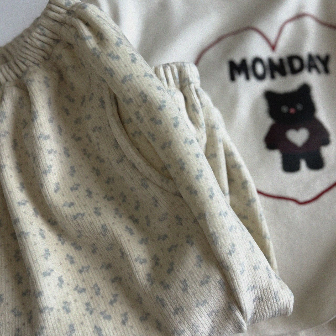 nightbebe flower boa jogger (70-120cm)