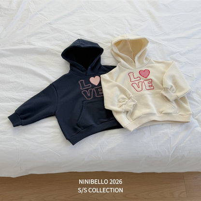 ninibello love hoodie (80-130cm)