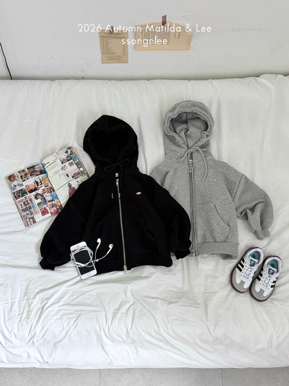 matilda&lee 2way hood zip-up (85-165cm)