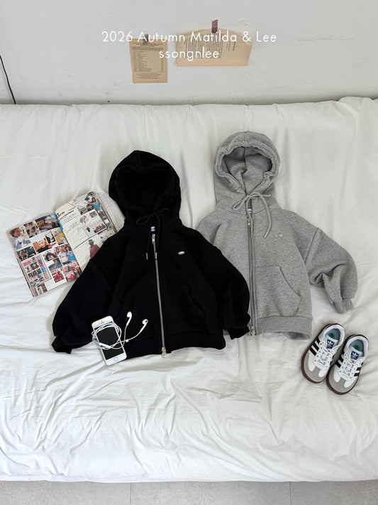 matilda&lee 2way hood zip-up (85-165cm)