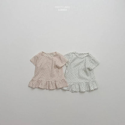 Lindo Flower Short Sleeve T (85-125cm)