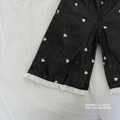 ninibello heart cookie denim pants (80-130cm)
