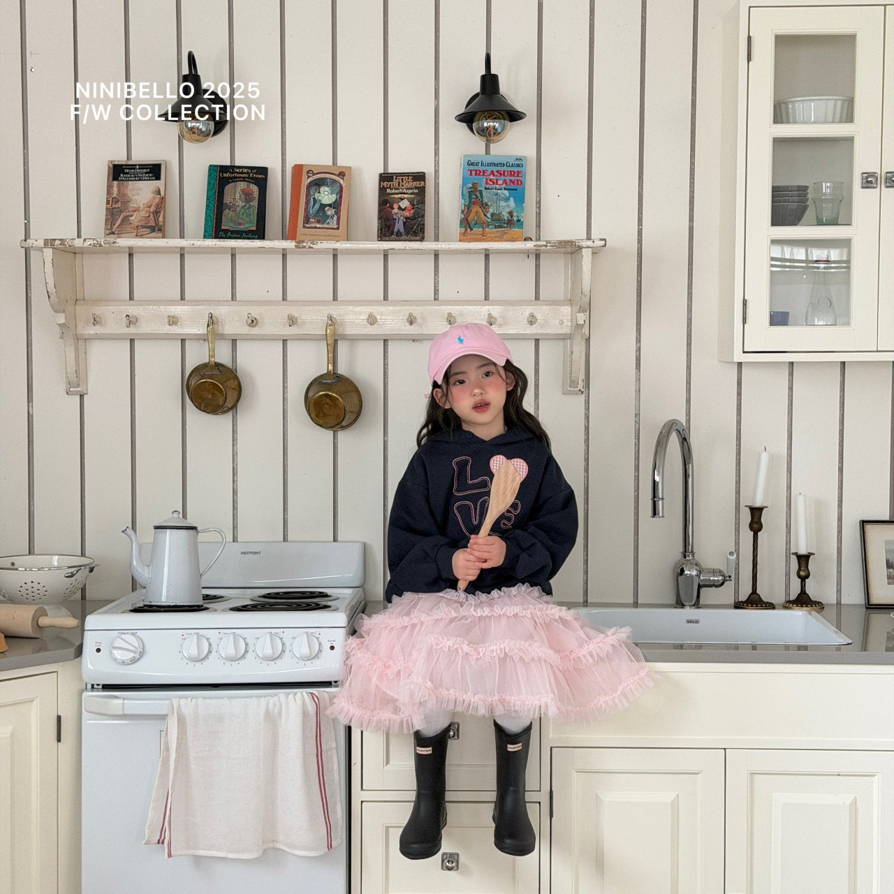 ninibello millefeuille sha skirt (80-130cm)