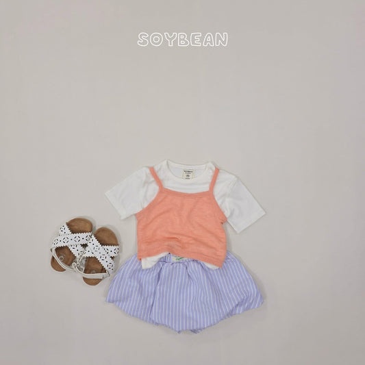 Soybean 假兩件上衣 (75-133cm)