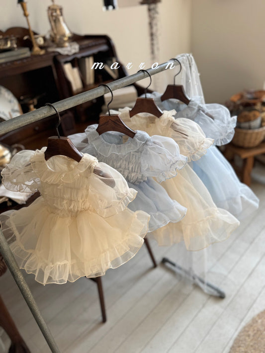 marron lauren dress (80-110cm)
